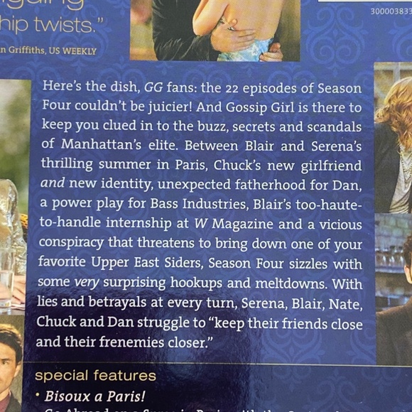 Gossip Girl Season 4 DVD Complete Fouth Season 2011 5 Disc Set - Picture 3 of 8